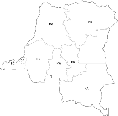 Postal Codes Congo - Kinshasa