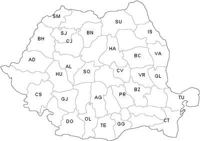 Postal Codes Romania
